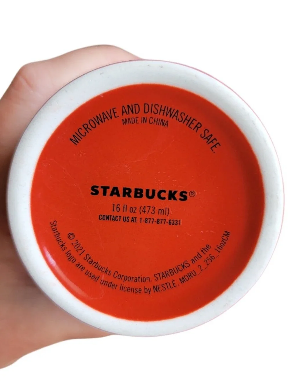 Starbucks Collectible 2021 Valentine's Day Ceramic Mug